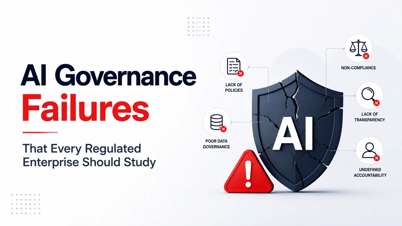 AI Governance Failures That Every Regulated Enterprise Should Study