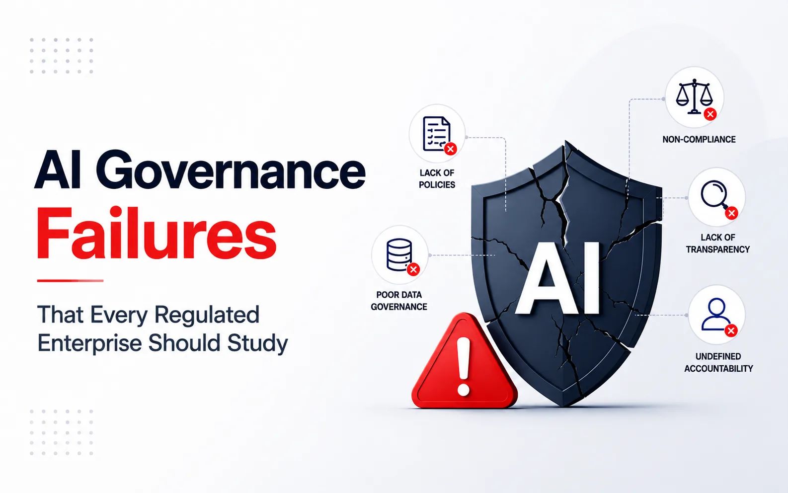 AI Governance Failures That Every Regulated Enterprise Should Study