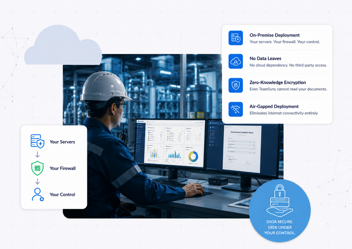 Your Data Never Leaves Your Infrastructure