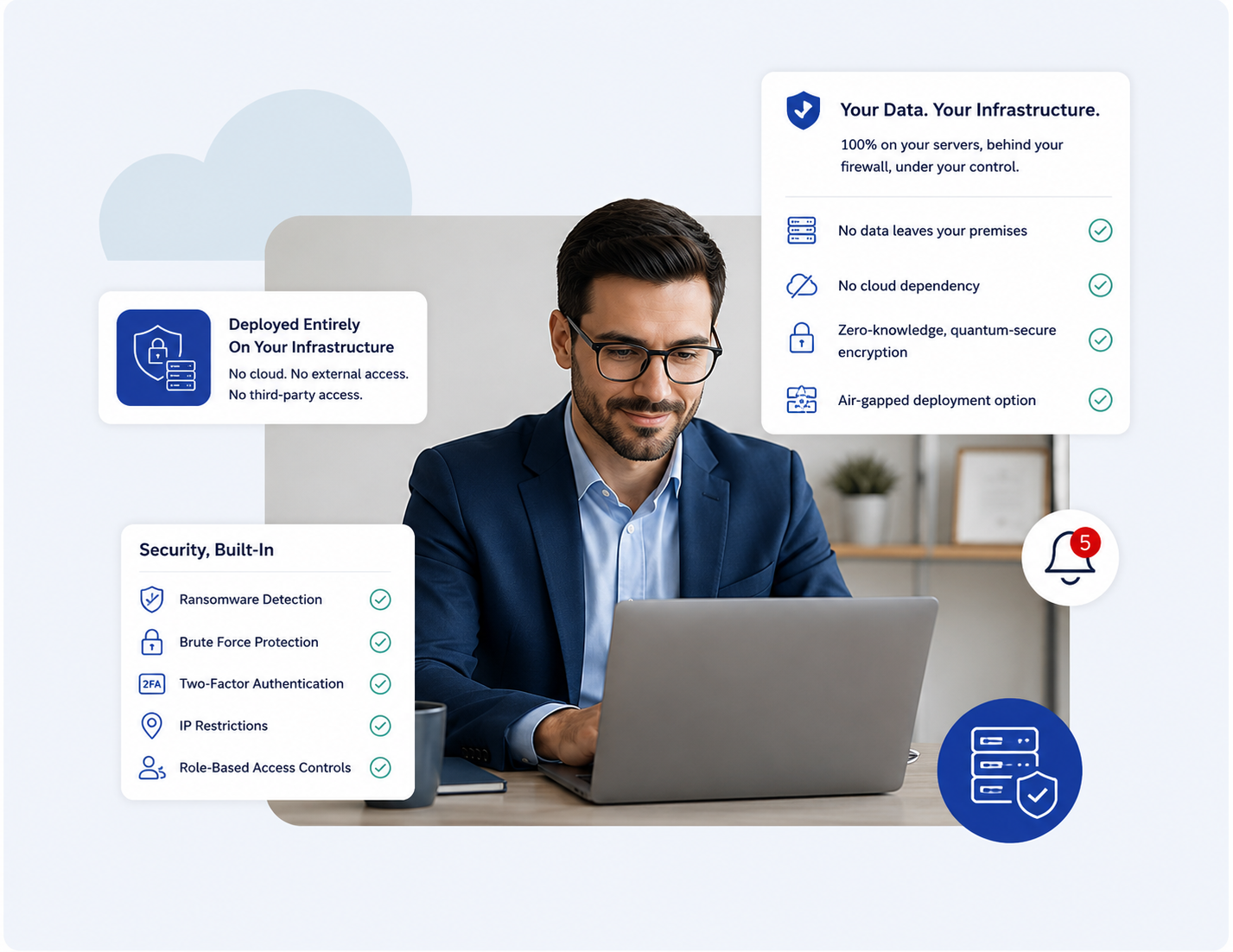 Your Data Never Leaves Your Infrastructure